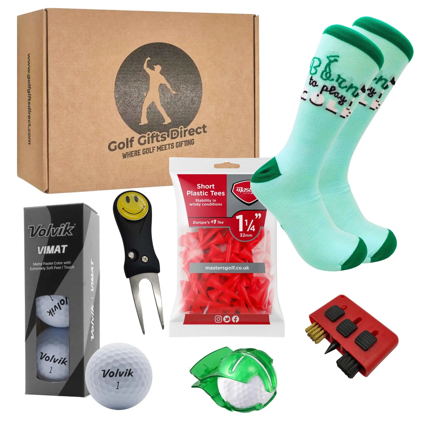 Mens Golf Gift Set (7 Premium Items) Perfect Gift For Any Golfer