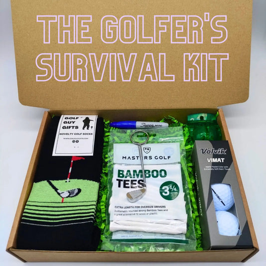 Golf Gift Set for Men: The Golfer's Survival Kit (Ready to Gift!) 6 Must-Haves for the Modern Golfer | Suitable For All Golfers | Free P&P
