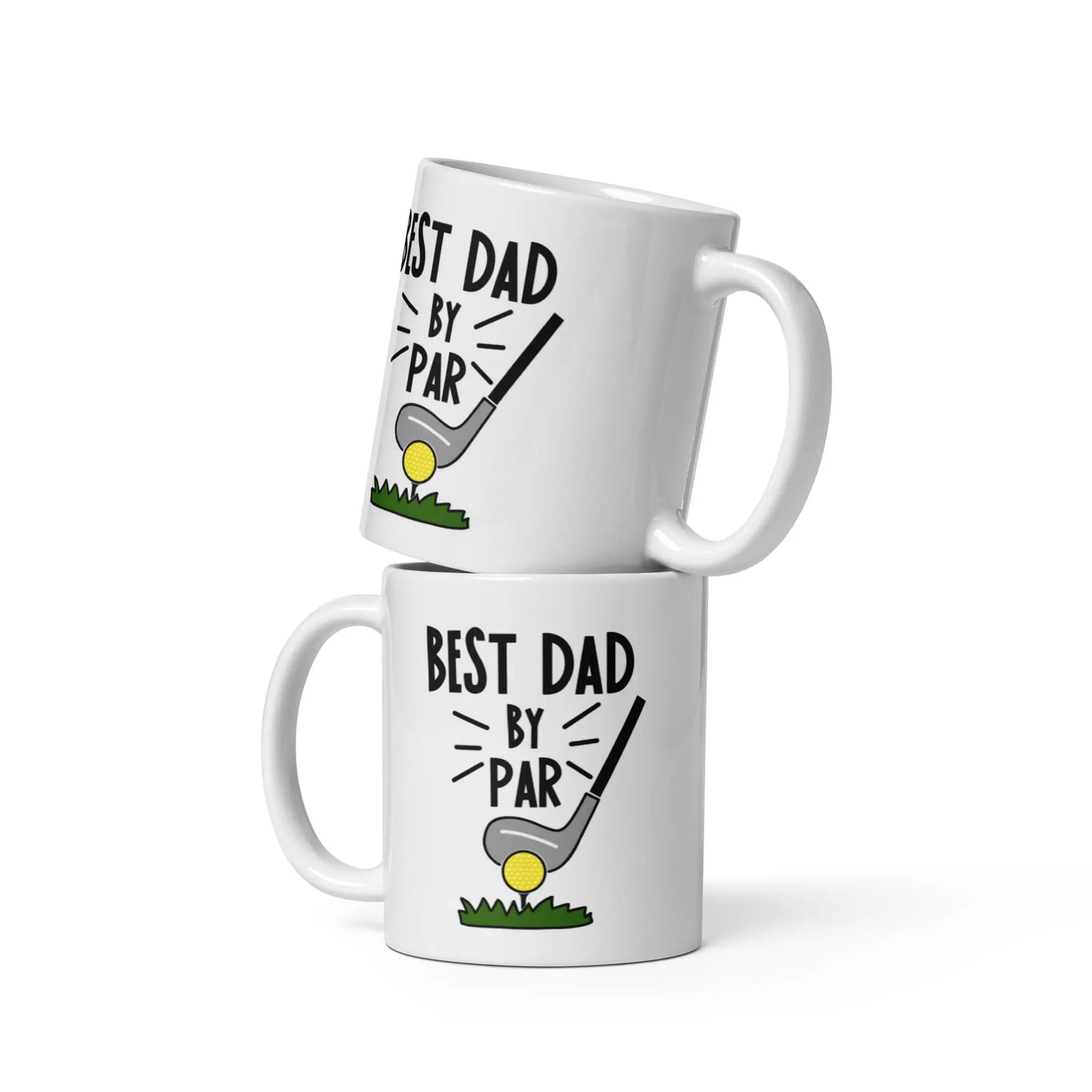Novelty Golf Mug - Best Dad By Par - 11oz - Golf Gifts Direct