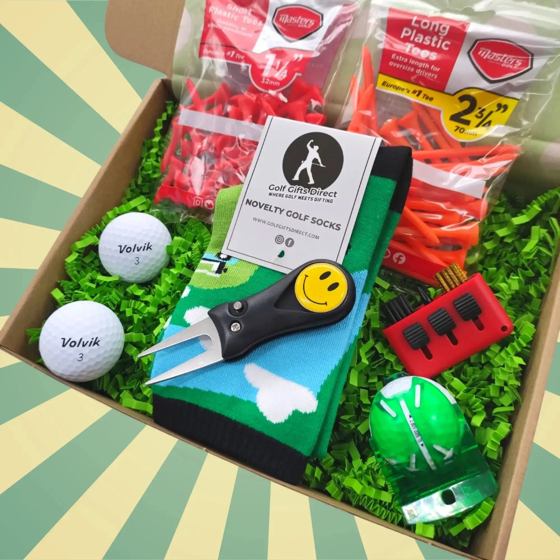Golf Gifts For Men - All Rounder Gift Box for Every Golfer
