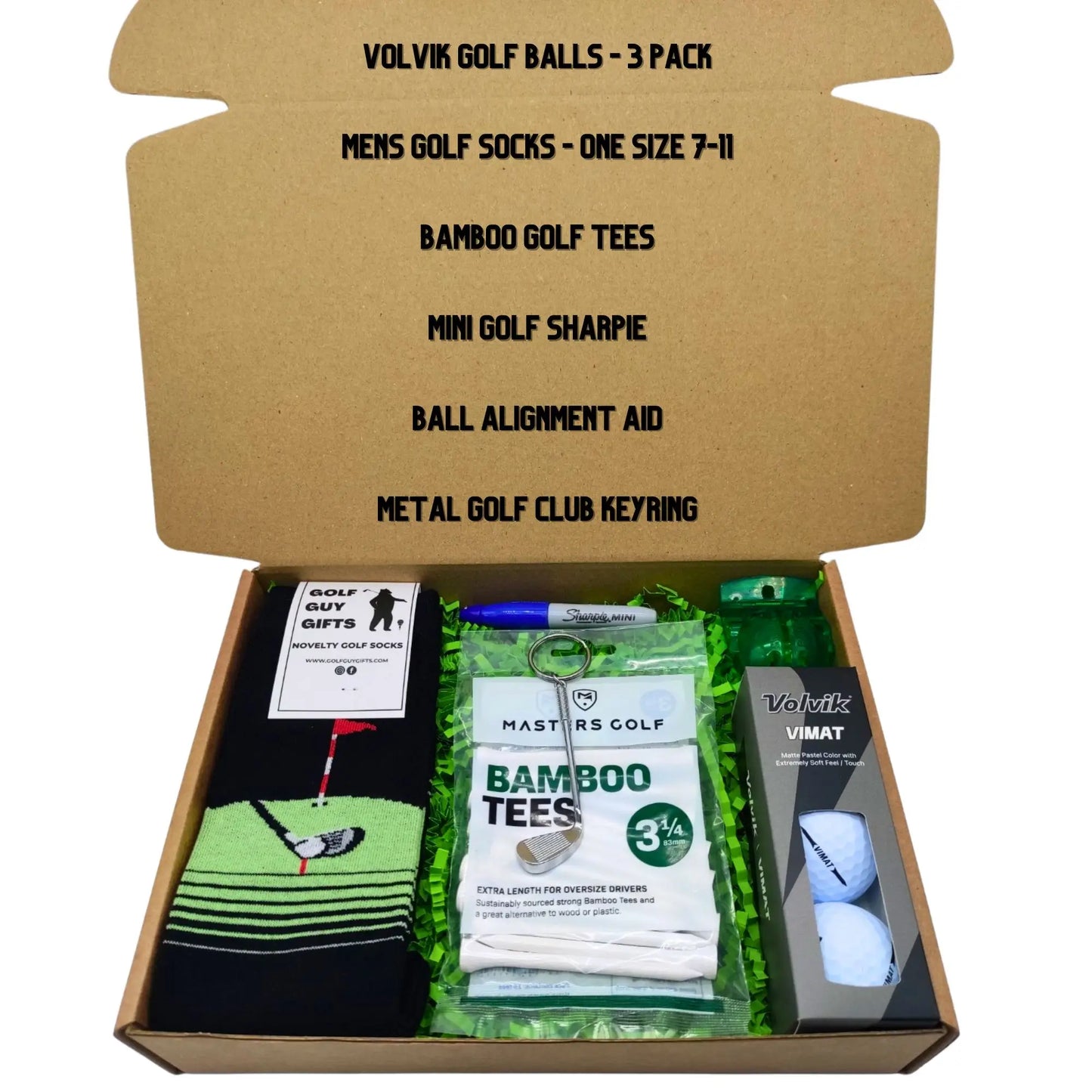 Golf Gift Set for Men: The Golfer's Survival Kit (Ready to Gift!) 6 Must-Haves for the Modern Golfer | Suitable For All Golfers | Free P&P